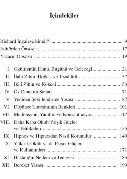 Zihin Gücü ve Okültizm