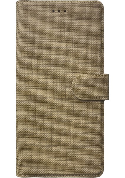 Iphone 14 Plus Kılıf Kkartlıklı Cüzdan Kumaş