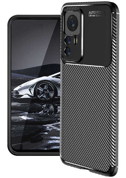 Xiaomi Mi 12T Kılıf Karbon Desenli Lux Negro Silikon fırsatları