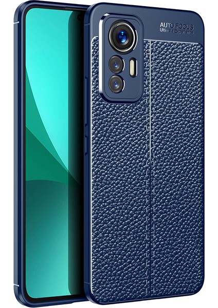 Xiaomi Mi 12 Lite Kılıf Deri Desenli Lux Niss Silikon