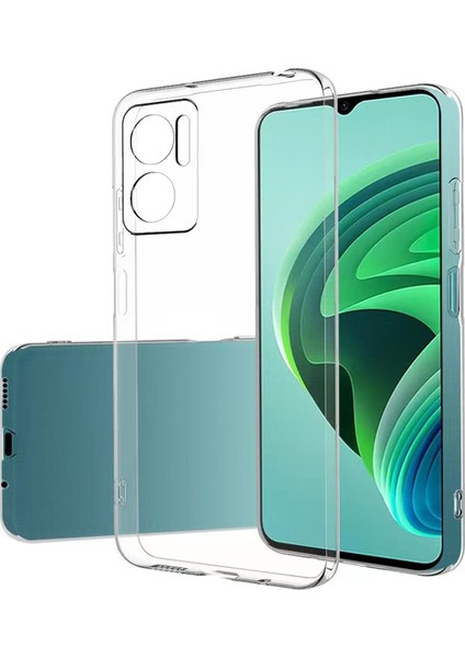 Xiaomi Redmi Note 11E Kılıf Kamera Korumalı Ince Şeffaf Silikon