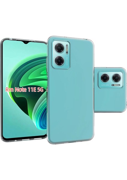 Xiaomi Redmi Note 11E Kılıf Kamera Korumalı Ince Şeffaf Silikon fiyatları