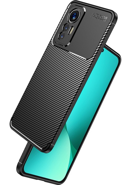 Xiaomi Mi 12 Lite Kılıf Karbon Desenli Lux Negro Silikon fırsatları