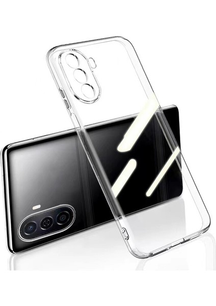 Huawei Nova Y70 Kılıf Ultra Ince Şeffaf Silikon fiyatları