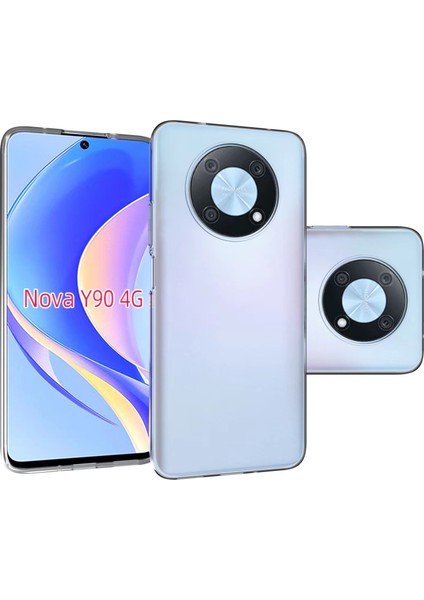 Huawei Nova Y90 Kılıf Ultra Ince Şeffaf Silikon fırsatları
