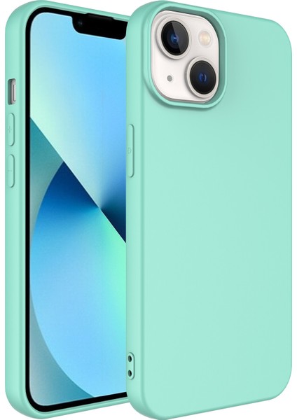 Apple Iphone 14 Kılıf Içi Süet Renkli Mara Lansman Silikon