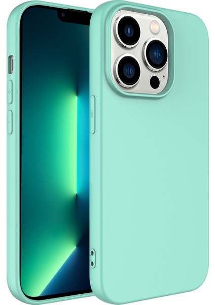 Apple Iphone 14 Pro Max Kılıf Içi Süet Renkli Mara Lansman Silikon