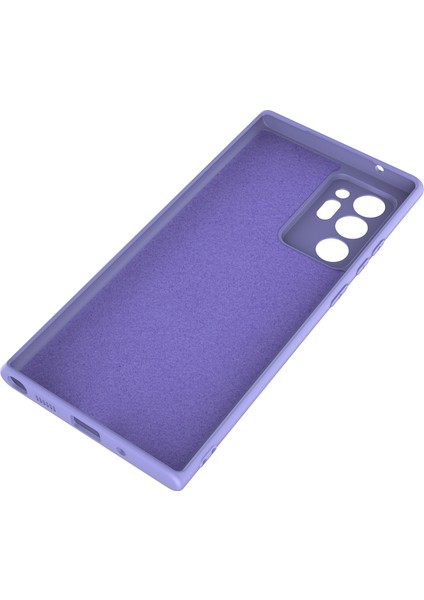 Samsung Galaxy Note 20 Ultra Kılıf Içi Süet Renkli Mara Lansman Silikon modelleri