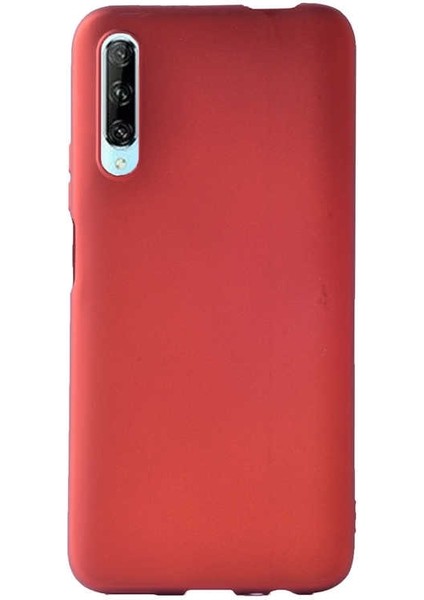 Huawei P Smart Pro 2019 Kılıf Premier Silikon Esnek Koruma Kırmızı