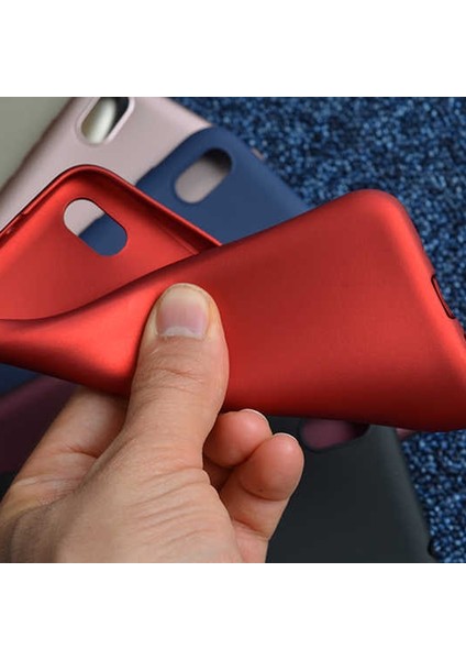 Huawei Y9 Prime 2019 Kılıf Premier Silikon Esnek Koruma+Nano Glass Bronz
