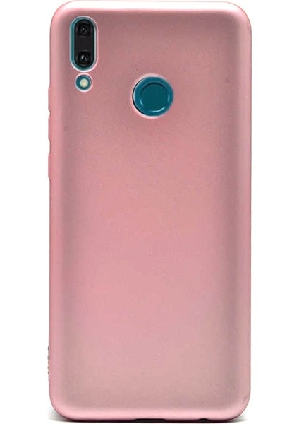 Huawei Y9 2019 Kılıf Premier Silikon Arka Koruma Bronz