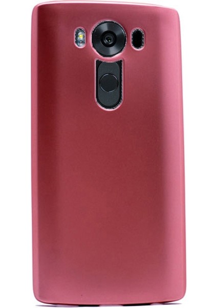 Lg V10 Kılıf Premier Silikon Kılıf+Nano Glass Ekran Koruyucu Bronz