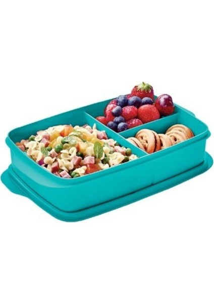 Bölmeli Beslenme Kutusu Tupperware Bölmeli Beslenme Kutusu 1litre