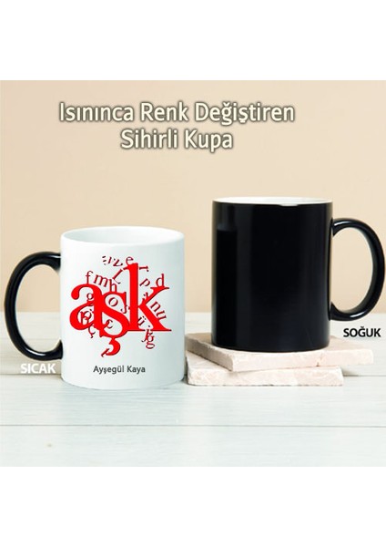 Aşk Kişiye Özel Sihirli Kupa Pı237