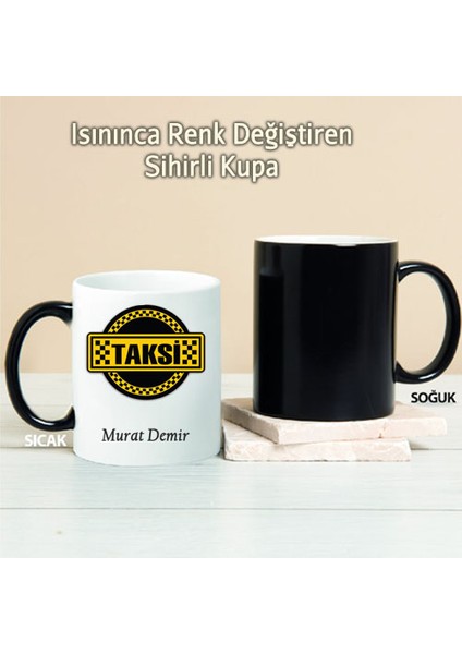 Taksi Kişiye Özel Sihirli Kupa Pı188