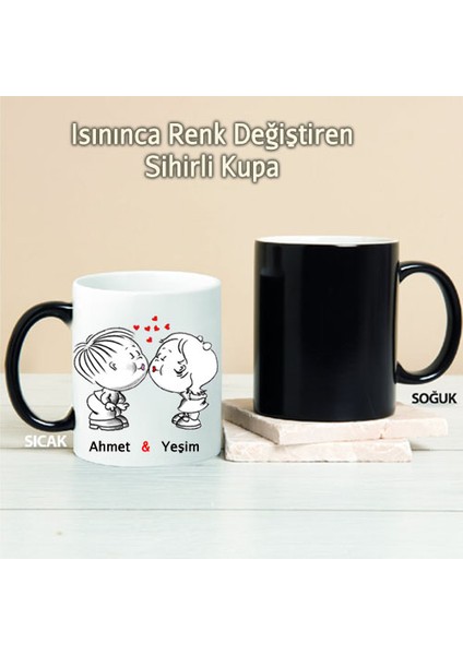 Seni Seviyorum Kişiye Özel Sihirli Kupa Pı152