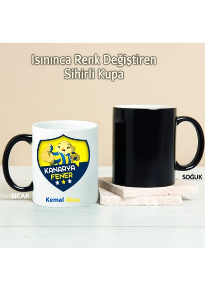 Kanarya Fener Kişiye Özel Sihirli Kupa Pı142
