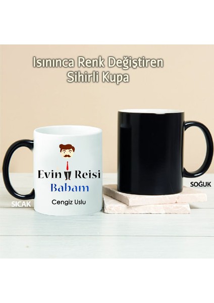 Evin Reisi Kişiye Özel Sihirli Kupa Pı106