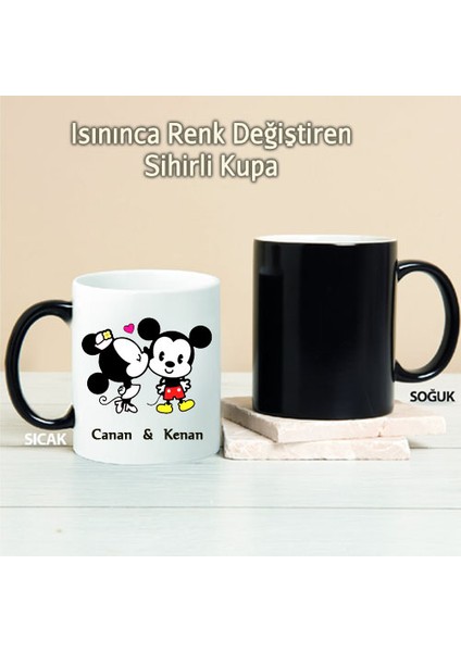 Seni Çok Özledim Kişiye Özel Sihirli Kupa Pı48