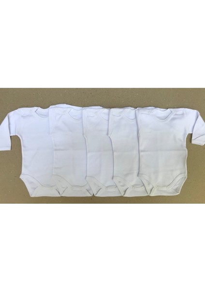 Çıtçıtlı Badi Uzun Kol (5 Li Paket)