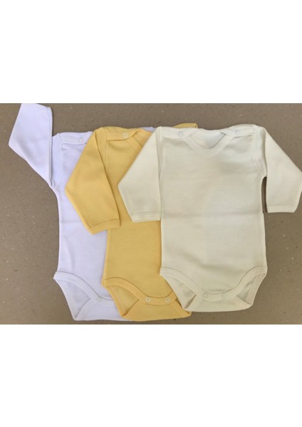 Çıtçıtlı Badi Uzun Kol (3 Lü Paket)