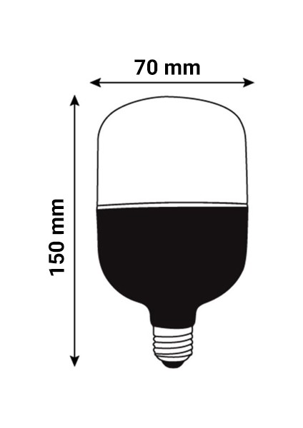 20W Tourch LED Ampul 3000K Günışığı E-27 1600 Lümen modelleri