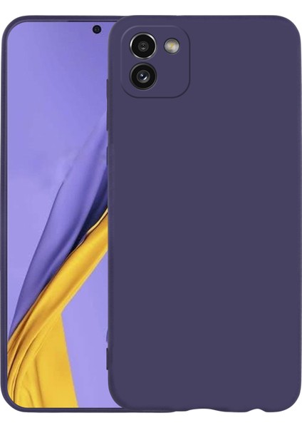 Samsung Galaxy A03 Kılıf Ultra Ince Mat Silikon