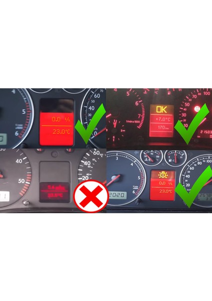 Audi A6 C5 LCD Gösterge Ekranı