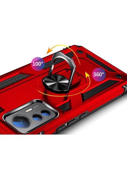Xiaomi Mi 12 Lite Kılıf Ultra Korumalı Yüzüklü Manyetik Vega Kapak fırsatları