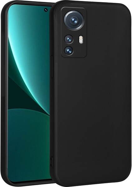 Xiaomi Mi 12 Lite Kılıf Kamera Korumalı Ince Mat Silikon