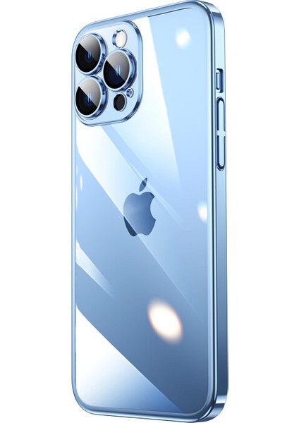 Apple Iphone 14 Pro Max Kılıf Renkli Kenarlı Sert Riksos Kapak