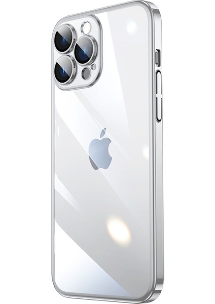 Apple Iphone 14 Pro Kılıf Renkli Kenarlı Sert Riksos Kapak