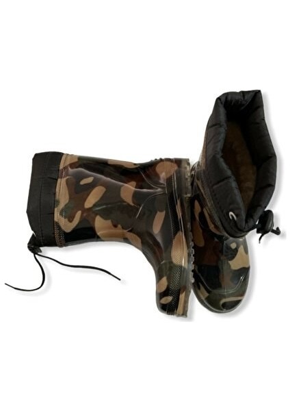 Içi Polarlı Kaymaz Taban Su ve Soğuk Geçirmez Naylon Çizme indirimleri