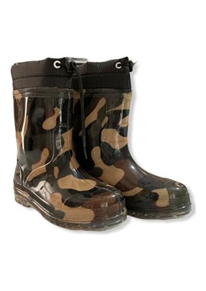 İçi Polarlı Kaymaz Taban Su ve Soğuk Geçirmez Naylon Çizme fırsatları