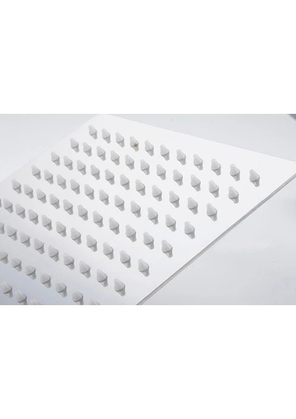 Paslanmaz 304 Kalite Ankastre Ince Tepe Duş Başlığı 20x20 Cm