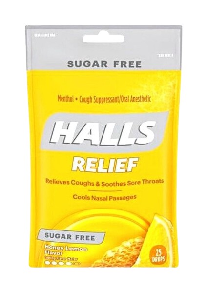 Relief Sugar Free Honey Lemon 25 Drops