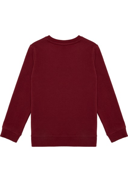 Düz Erkek Çocuk Kırmızı Sweatshirt JEREMYKIDSK022 fiyatları