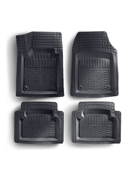 Opel Astra J 2009-2015 Araca Uyumlu 4d Elegance Kutulu Siyah Oto Paspas Takımı