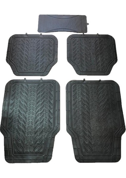 Lancia Prisma Araca Uyumlu Racing Track Siyah Oto Paspas Takımı