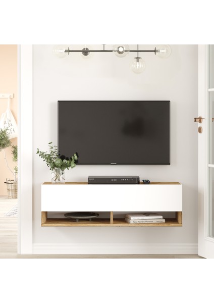 Future Tv Ünitesi FR13-AW Çam-Beyaz