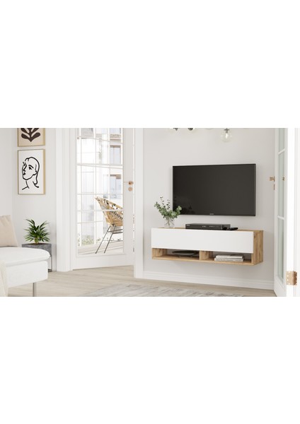 Future Tv Ünitesi FR13-AW Çam-Beyaz modelleri