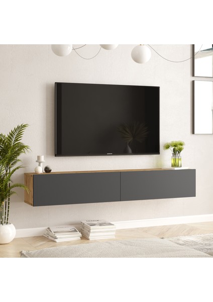 Future Tv Ünitesi Fr8-Aa Çam-Antrasit fiyatları