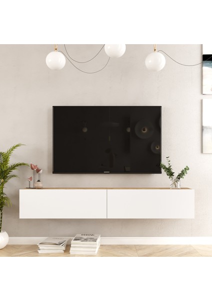 Future Tv Ünitesi Fr8-Aw Çam-Beyaz