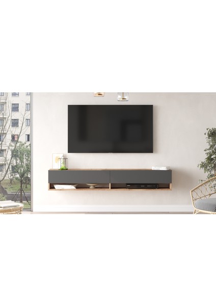 Future Tv Ünitesi Fr9-Aa Çam-Antrasit modelleri