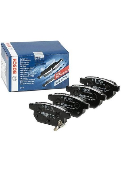 Disk Balata Arka Corolla E150-210 08+ Yaris 3 1.4 1.6 0986494328