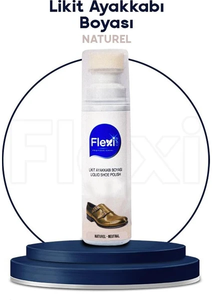 Flexi Care Natural Spor Deri Likit Ayakkabı Boyası 75 ml