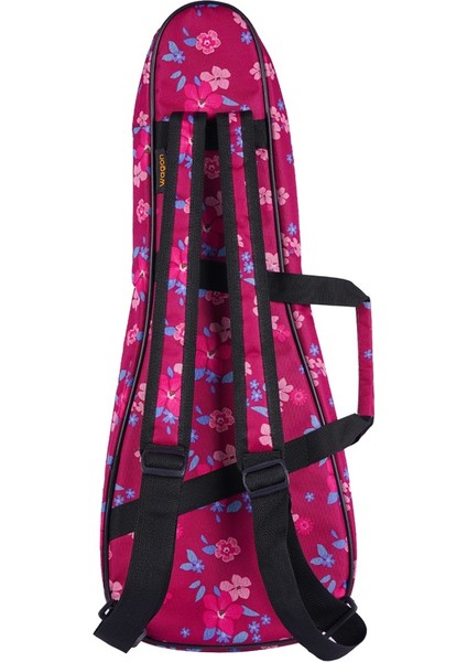 04 Serisi Soprano Ukulele Çantası - Hibiscus Pembe modelleri