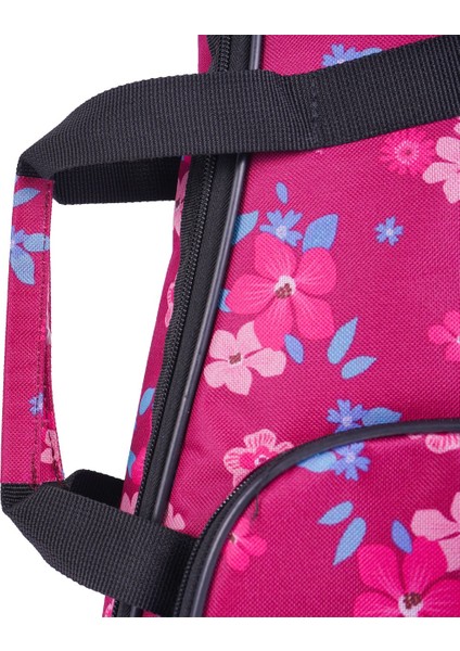 04 Serisi Soprano Ukulele Çantası - Hibiscus Pembe indirimleri