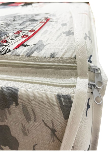 Sandalye Minderi 2 Adet Bağcıklı Bahçe Minderi Arkalıklı (Istanbul)Yıkanabilir fırsatları