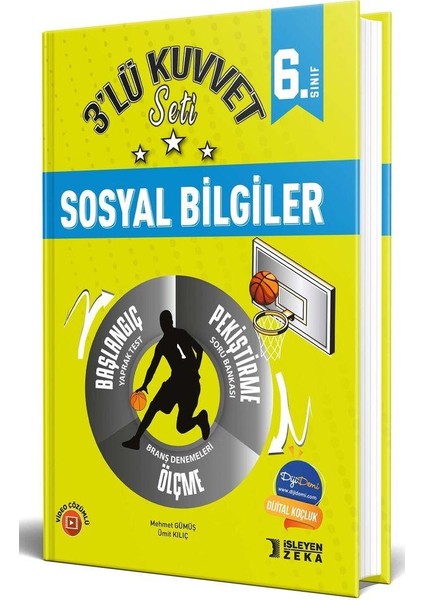 6. Sınıf Sosyal Bilgiler 3'lü Kuvvet Serisi Seti